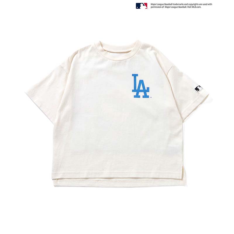 F.O.KIDS  MLB 3柄Tシャツ オフホワイト 120cm/R407015